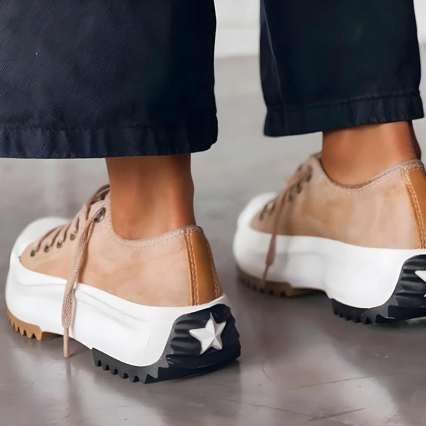 JUNA™ | Urban Star Sneakers met een Vrouwelijke Twist