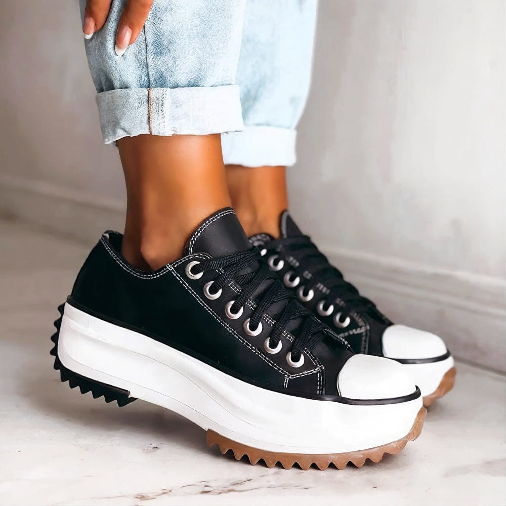 JUNA™ | Urban Star Sneakers met een Vrouwelijke Twist